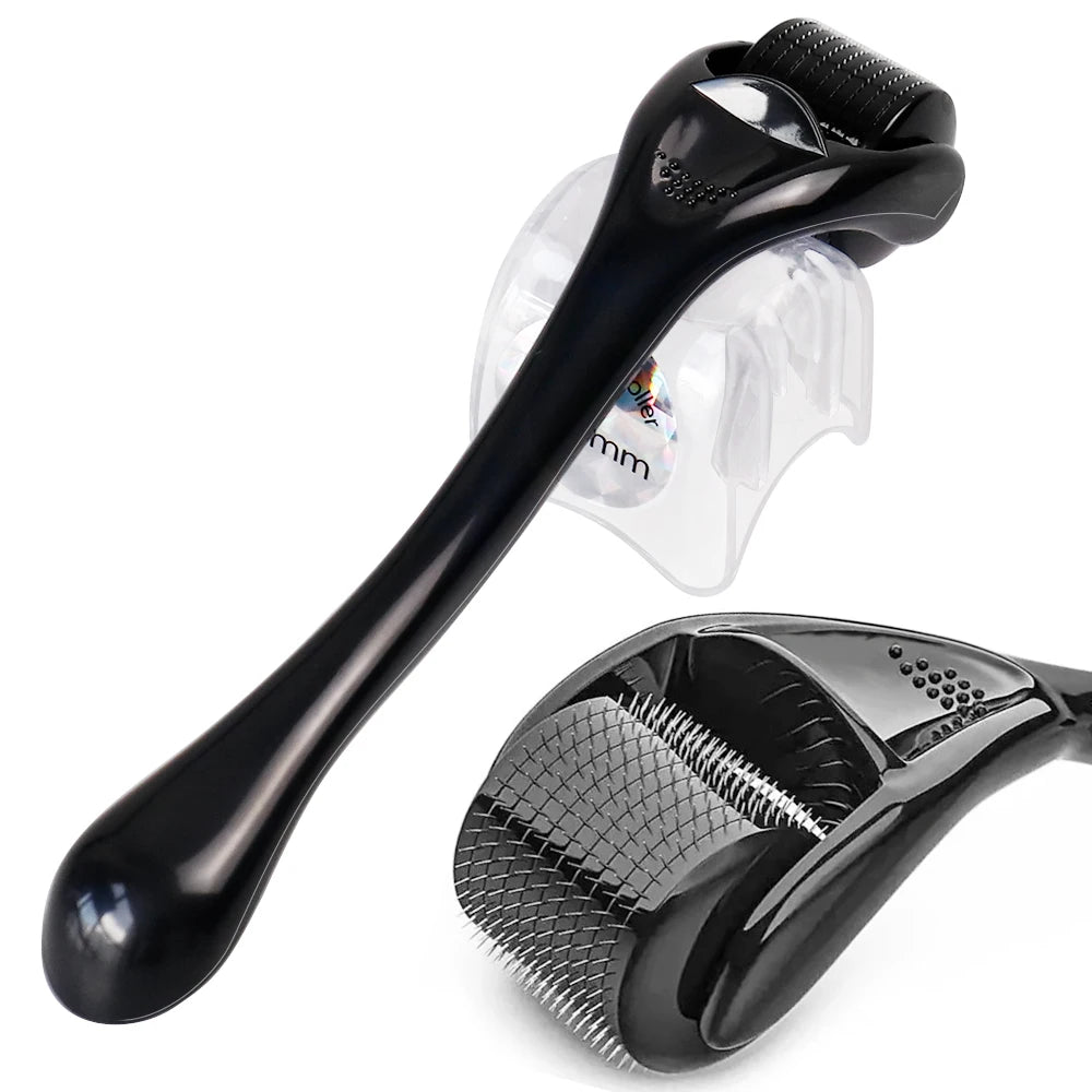 DRS 540 Skin Care Dermaroller Titanium Derma Roller Micro Needle Roller for Hair Regrowth Growth Mesoroller Beard Face DermaPen