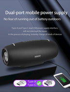 Zealot S67 Wireless Speaker WithShoulder Strap,Outdoor,Waterproof,Portable Speaker with Loud Stero and Booming Bass,40H Playtime