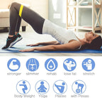 Different Resistance Bands Yoga Band Fitness Exercise Training Hip Tension Band Leg Squat Dance Elastic Loop Stretch Band