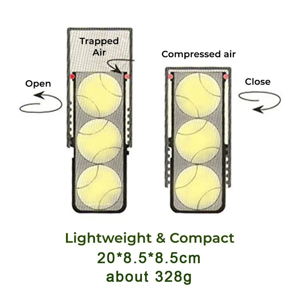Tennis Ball Pressure Maintain Repair Container For Tennis Ball Shape Restore Bounce Ball Protect Pressurizer Saver suit 4 balls