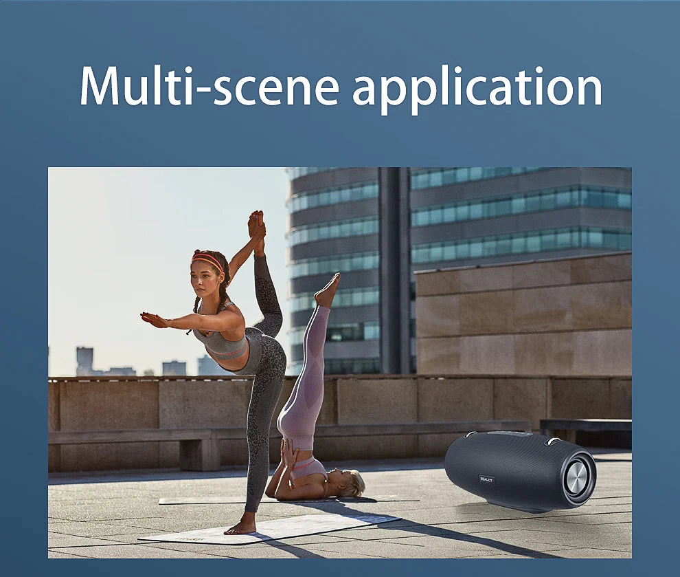 Zealot S67 Wireless Speaker WithShoulder Strap,Outdoor,Waterproof,Portable Speaker with Loud Stero and Booming Bass,40H Playtime