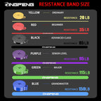 20~230lbs Heavy-Duty Resistance Band Agility Training Workout Gym Equipment Yoga Pilates Accessories Rubber Band Home Gym