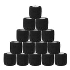1/3/6/20PCS Black Self Adhesive Bandages Cohesive Elasticity Breathable Waterproof Bandages Sports Tape Wrist Ankle First Aid