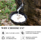 Different Resistance Bands Yoga Band Fitness Exercise Training Hip Tension Band Leg Squat Dance Elastic Loop Stretch Band