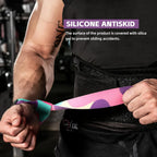 2Pcs Weightlifting Wrist Straps Strength Training Adjustable Non-slip Gym Booster Bands Fitness Lifting Support Sports Grip Band