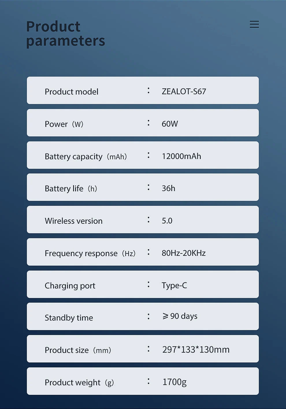 Zealot S67 Wireless Speaker WithShoulder Strap,Outdoor,Waterproof,Portable Speaker with Loud Stero and Booming Bass,40H Playtime