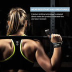 2Pcs Weightlifting Wrist Straps Strength Training Adjustable Non-slip Gym Booster Bands Fitness Lifting Support Sports Grip Band