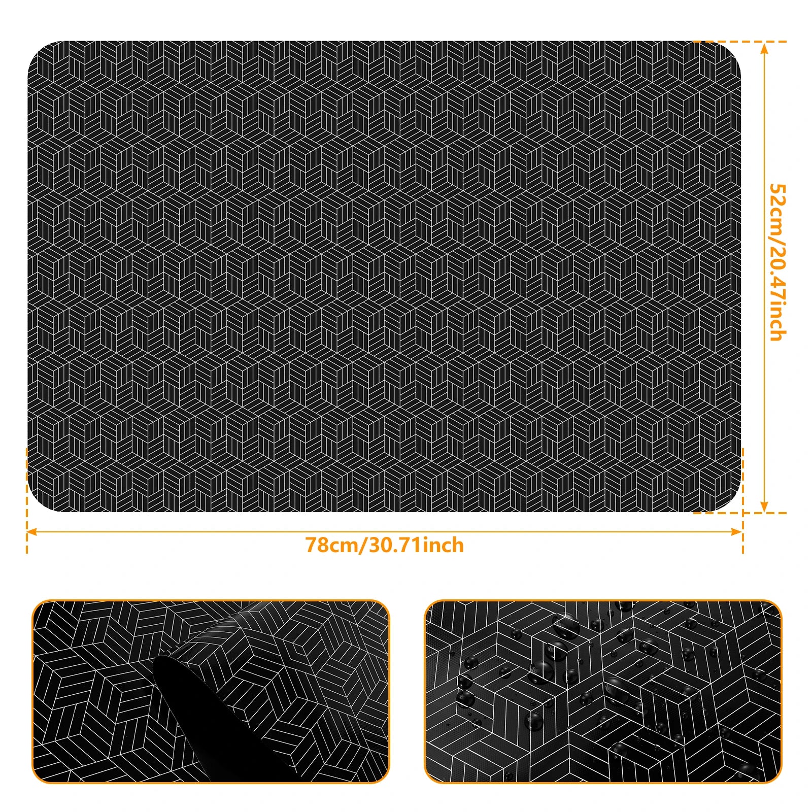 Silicone Induction Cooktop Mat Non Slip Electric Stove Cover Pad Cooktop Protector Cooking Kitchen Accessories Stove Top Cover