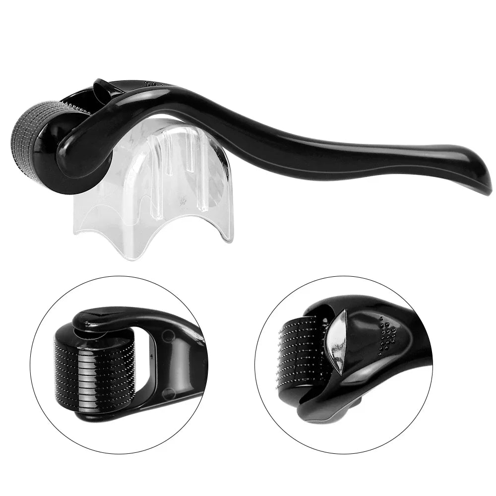 DRS 540 Skin Care Dermaroller Titanium Derma Roller Micro Needle Roller for Hair Regrowth Growth Mesoroller Beard Face DermaPen