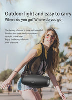 Zealot S67 Wireless Speaker WithShoulder Strap,Outdoor,Waterproof,Portable Speaker with Loud Stero and Booming Bass,40H Playtime