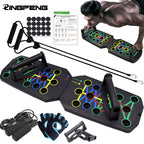Push-up Board Set Portable Multifunctional Push-up Bar Foldable Fitness Equipment For Chest Abdomen Arms/Back Training