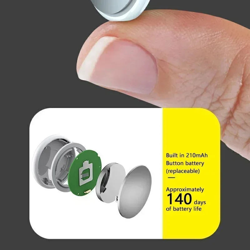 XIAOMI GPS Smart Tracker Elderly Children Anti-Lost Reminder Device Pets Bag Wallet Bluetooth Locator For Apple Android Finder